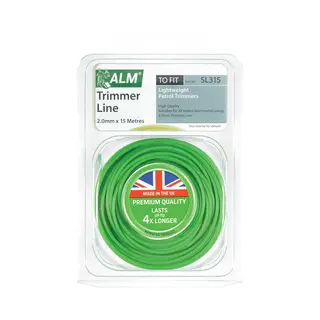 Alm Trimmerdraad - 2 Mm X 15 Meter - Maaidraad Voor Grastrimmer En Bosmaaier - Trimdraad - Trimmer Strimmerdraad - Draad Kantenmaaier - 2mm - Geschikt