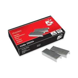 5Star 296204 staples Staples pack 5000 staples