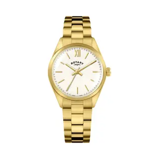 Rotary Women's RLB10006-01 Heritage 32mm Quartz Watch In Gold