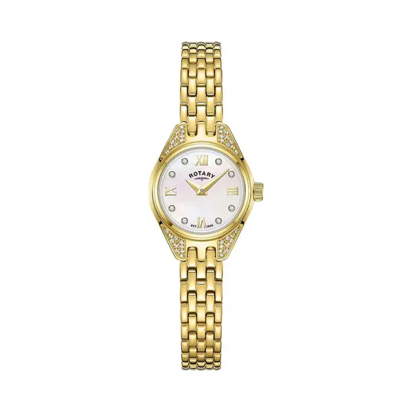 Rotary Rlb05143-41 Cocktail 20Mm Quartz Watch In Gold thumbnail
