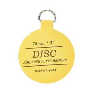 Disc Wandbordhanger Zelfklevend 75 Mm - Schilderijhaak - Ophanghaak - Plakhaak - Muurhanger - Bordhanger