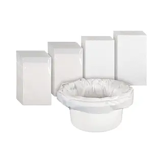 Aidapt - Toiletemmer Zakken - Absorberende Pads - Doos Van 50 Stuks