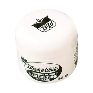 Black & White Genuine Pluko Hair Dressing Pomade 50ml