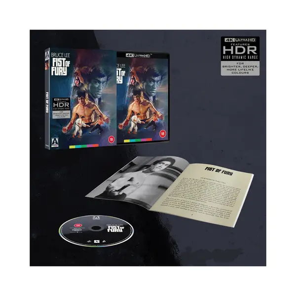Vsn Import Fist Of Fury - 4k Ultra Hd Blu-ray thumbnail