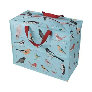 Rex London Shopper Tuinvogels Blauw