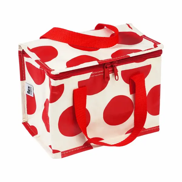 Rex London Spotlight - Koeltasje/ Lunchtasje - Red On White thumbnail