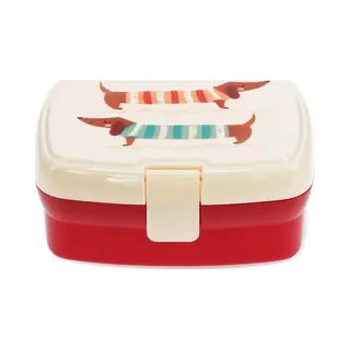Lunchbox Met Tray - Teckels - Rex London