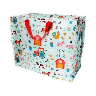 Xxl Tas / Jumbo Shopper Farmyard / Boerderij Van Rex London