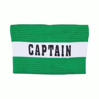 Aanvoerdersband Captain Groen/Wit
