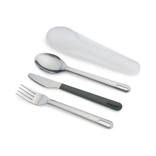 Joseph Joseph Joseph - Go Eat Bestekset Rvs - Roestvast Staal - Grijs thumbnail