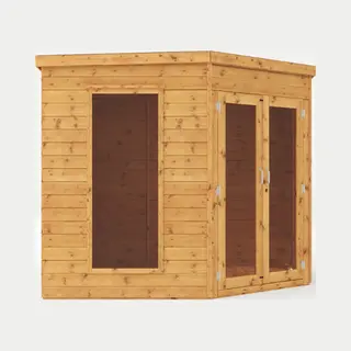 Mercia 8' X 8' Chelsea Deluxe Corner Summer House