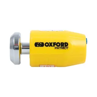 Oxford Art 4 Gekeurd Schijfremslot Met 14mm Pin En Ophangbeugel - Schijfremslot Voor De Motor