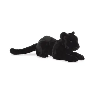 Aurora Pluche Knuffel - Zwarte Panter - 51 Cm - Kinder Speelgoed Dieren Knuffels