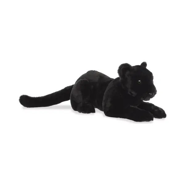 Aurora Pluche Knuffel - Zwarte Panter - 51 Cm - Kinder Speelgoed Dieren Knuffels thumbnail