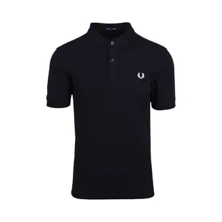 Fred Perryvoor Mannen. M6000 Effen M6000 Marine Poloshirt (M), Casual, Katoen, Korte Mouwen, Marineblauw