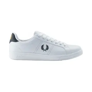 Fred Perry For Man. B6312-567 Leather Trainers B721 White (45), Flat, Laces, Casual