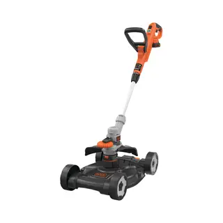 Black & Decker STC1820CM-Qw Bürstenschneider/Rasentrimmer Akku Schwarz, Orange, Silber