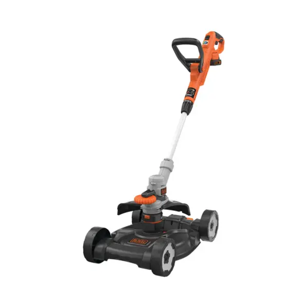 Black & Decker STC1820CM-Qw Bürstenschneider/Rasentrimmer Akku Schwarz, Orange, Silber thumbnail