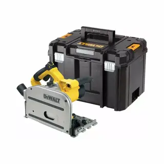 DeWALT DWS520KT-Qs handcirkelzaag 16,5 cm Zwart, Roestvrijstaal, Geel 4000 Rpm 1300 W