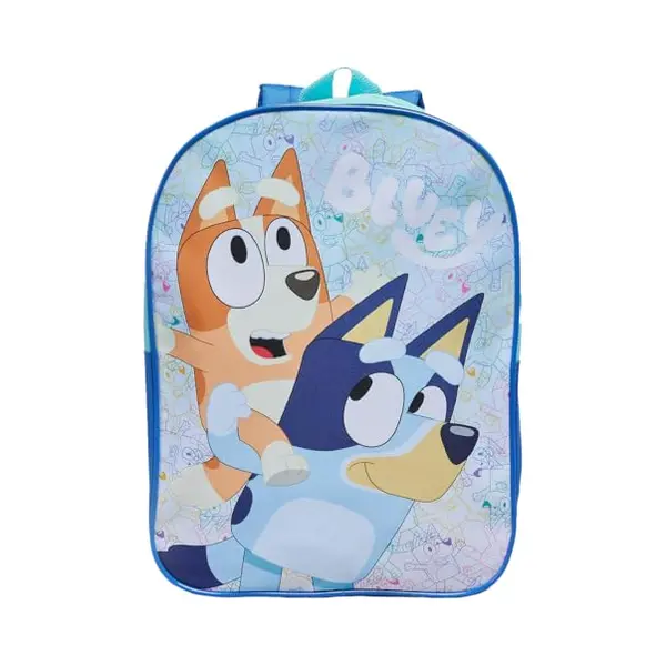 Bluey & Bingo Backpack Kids School Bag Childrens Boys & Girls Nursery Rucksack - Blue thumbnail