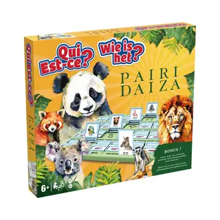 Wie Is Het Pairi Daiza - Gezelschapsspel Met Dieren - Deductiespel