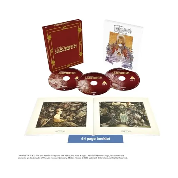 Labyrinth - 4K Uhd + Blu-ray - Limited Collector's Edition - Import thumbnail