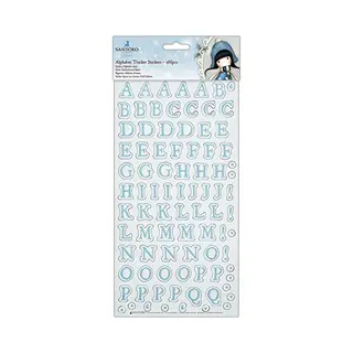 Santoro Gorjuss Alphabet Thicker Stickers (168 Pieces)