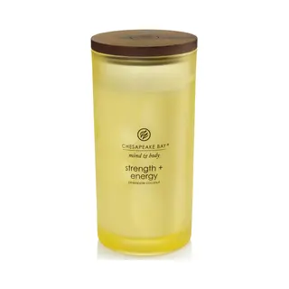 Chesapeake Bay Strength & Energy kaars Cylinder Geel
