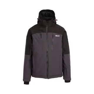 Dlx Winterjacken Nixon- Male Dlx Ski Jacket Dark Grey-Xl