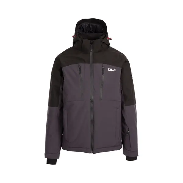 Dlx Winterjacken Nixon- Male Dlx Ski Jacket Dark Grey-Xl thumbnail