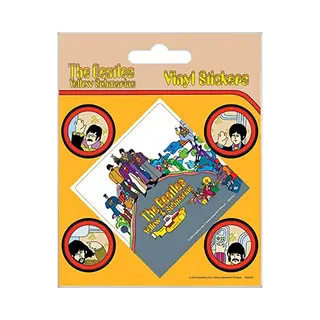 Pyramid International The Beatles (Yellow Submarine) Stickers Van Vinyl, Meerkleurig, 10 X 12, 5 X 1, 3 Cm