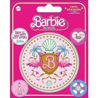 Pyramid International Sticker Pack Of 5 Barbie Stickers (This Is The Best Day Ever)