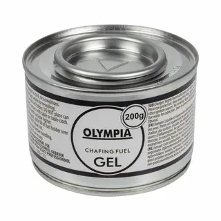 Olympia CE241 Gel Chafing Fuel 2 Hour (Pack Of 12), Silver