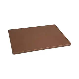 Hygiplas 22999 Chopping Board Small Brown 229x305x12mm Kitchen Cutting Slicing