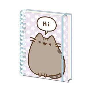 Pusheen Notitieboek, Spiraalbinding, A5, Zie Beschrijving, Meerkleurig