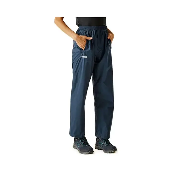 Regatta Womens Pack It Waterproof Over Trousers - M thumbnail