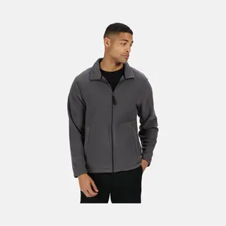 Regatta Men's Micro Lightweight Full Zip Fleece In Grey | Size, 3XL