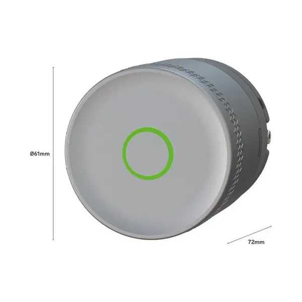 Yale - Linus Smart Lock L2 Lite - Silber - 05/109100/Si - Schlüsselloser Zugang - Einfache Installation - Matter-kompatibel | Digitale Schlüssel - thumbnail