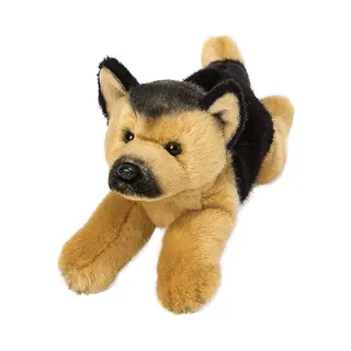 Suki Gifts Knuffel Duitse Herders Hond - 30 Cm - Speelgoed Knuffelbeesten - Pluche