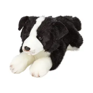 Suki Gifts Knuffel Border Collie - Hondenras Knuffeldier - 30 Cm - Pluche