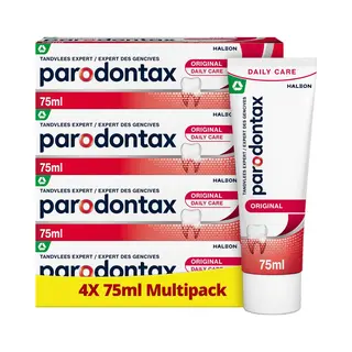 Parodontax Original - Tandpasta - Helpt Bloedend Tandvlees Herstellen En Voorkomen - Verwijdert 4x Meer Tandplak Dan Normale Tandpasta - Voor Gezond