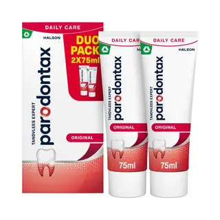 Parodontax Original Tandpasta - Bloedend Tandvlees - Duopack 2x75ml