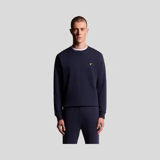 Lyle & Scott Sweatshirt Ultramarine Blauw / Goudgeel