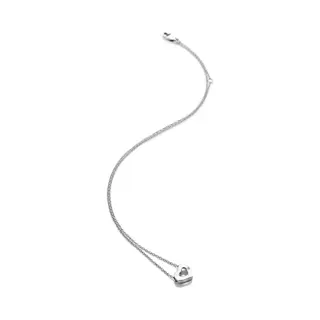 Hot Diamonds Sterling Silver Amulet Pendant & Chain With Diamond