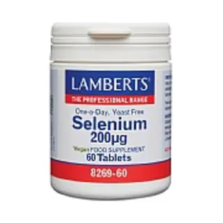 Selenium 200mcg - 60 Tabs - Lamberts