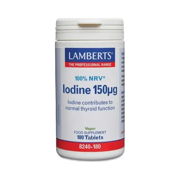 Lamberts Jod 150 Mcu (Kelp-Extrakt) 180 Tabletten thumbnail