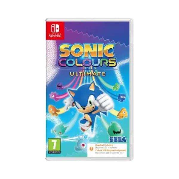 Sega Sonic Colours Ultimate - Nintendo Switch - Code In A Box thumbnail