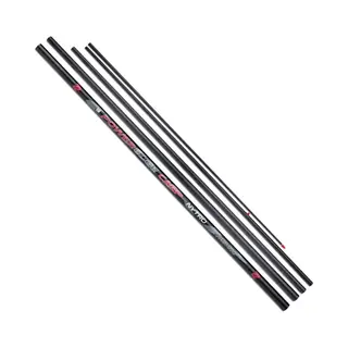 Nytro Power Edge Carp 60 Margin Pole 6m | Carbon Reinforced Sections | Heavy Elastics For Large Fish | Includes Free Power Edge Carp 60 Kit 2/1