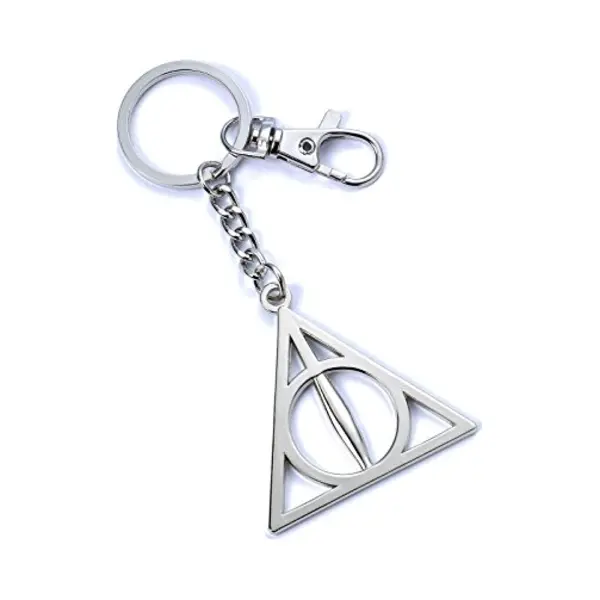Ged, Sleutelhanger, Harry Potter Deathly Hallows Sleutelhanger, Zilver thumbnail