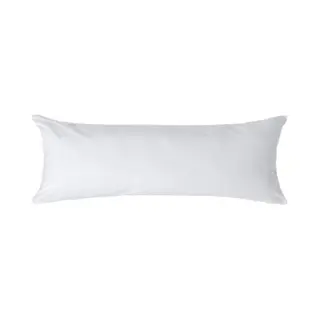 Homescapes Witte Pure Egyptische Katoen Body Kussensloop 200 Tc 400 Draad Count Percal Equivalent Lange Kussensloop Voor Verpleging Zwangerschap En